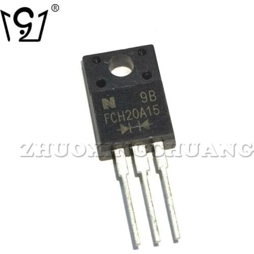 10PCS FCH20A15 150V 20A TO-220F schottky diode brand new original