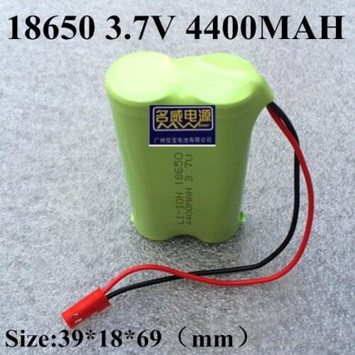 20PCS 18650 lithium battery Toys rechargeable lithium battery Rechargeable electric fan 3.7V 4400MAH