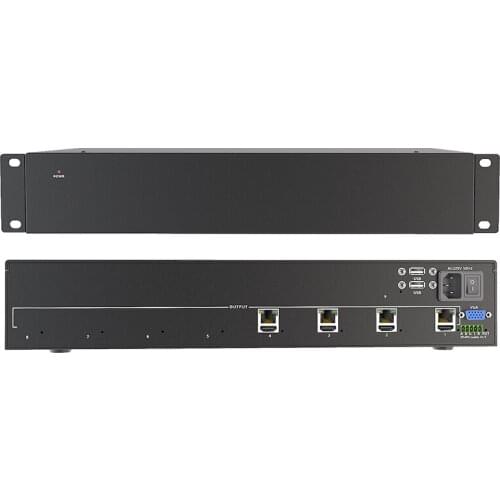 4-screen network decoding H.265 splicing overlay roaming compatible surveillance camera Network decoding matrix