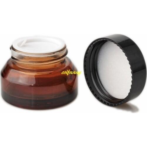 400pcs/lot 15g 30g 50g Empty Cosmetic Jar Pots Portable Travel Eyeshadow Face Cream Lotion Cosmetic Container Refillable Bottles