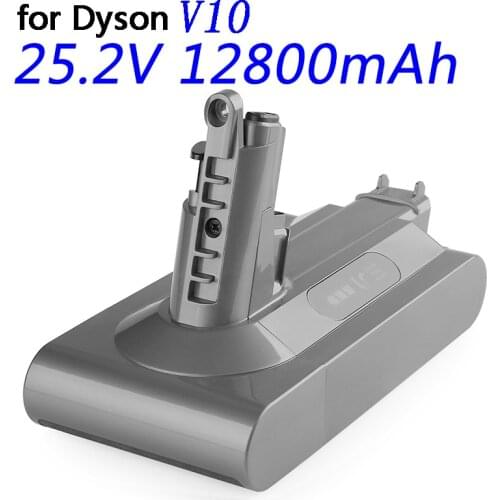 New 25.2V Battery12800mAh Replacement Battery for Dyson V10 Absolute Cord-Free Vacuum Handheld Vacuum Cleaner Dyson V10 Battery