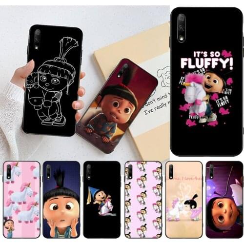 YJZFDYRM Despicable Me Unicorn Agnes Customer High Quality Phone Case for Huawei Honor 30 20 10 9 8 8x 8c v30 Lite view pro