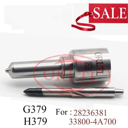 G379 Common Rail Nozzle Euro 5 Engine Injector Nozzle H379 High Quality CRI Spay Nozzle for 28236381 33800-4A700