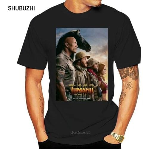 Jumanji The Next Level T-Shirt Men Hip Hop 100% Cotton Streetwear Tee Shirt men cotton tshirt summer brand teeshirt euro size