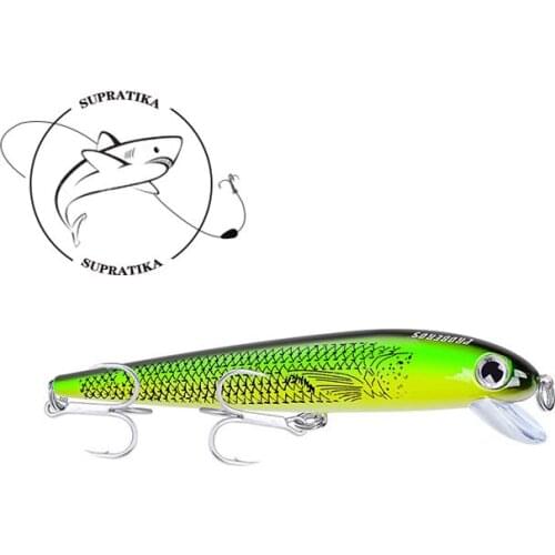 Diving Depth 1.5-4 m Bionic Minnow High Quality Plastic Fishing Bait 3D Eyes 30g/176 mm Anti-Corrosion Fishing Lure Hard Lure