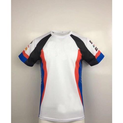 Hot Sale Motorrad Motorsport Motorcycle T-shirt Cycling Outdoor Polyester Quick-Drying T-shirt Jersey for BMW Motocross