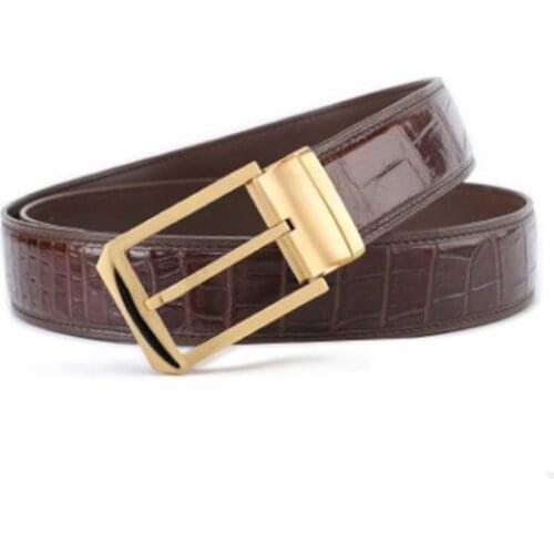 Hujingsha Thailand Crocodile Leather Belt Mens belt, men crocodile belt