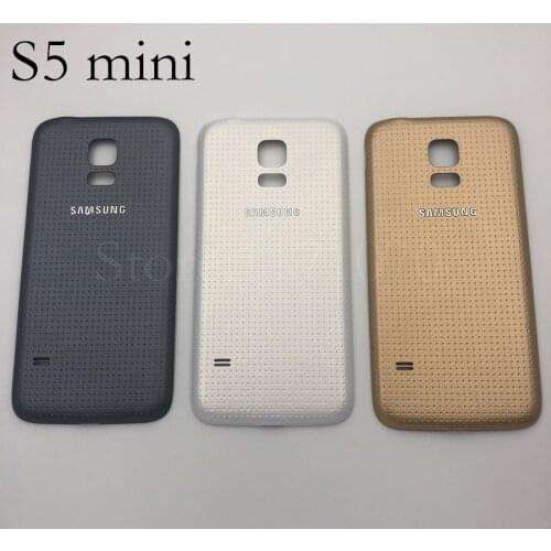 For Samsung Galaxy S5 MINI G800 G800F Back Battery Cover Door Rear Housing Case Replace Battery Cover