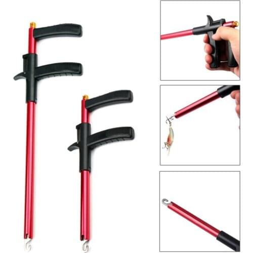 Lightweight Fishing Lure Remover Hook Detacher Aluminum Tube Fish Hook Out Extractor Decoupling Device Fishing Tools d