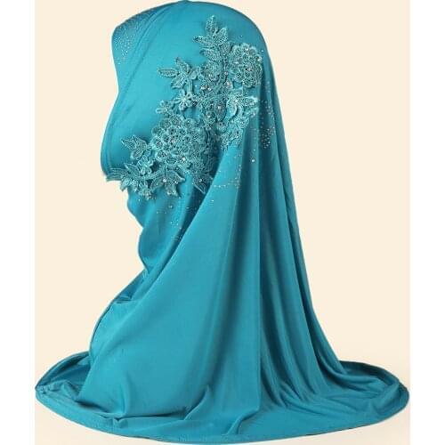 Summer Thin One-piece Amira Instant Hijab Soft Ice Silk Polyester Women Muslim Head Scarf Turban Soft Polyester Ready to Wear