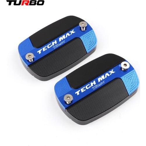 LOGO "Tech Max tmax "Motorcycle Front Brake Fluid Fuel Reservoir Tank Cap Cover For YAMAHA T-Max 560 TMAX 560 Tmax560 2020
