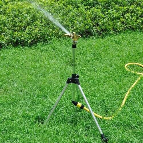 Stainless Steel Ground Insert Zinc Sprink Water Watering Tool Sprinkler Sprayer Lawn Garden Sprinkling Irrigation Kits