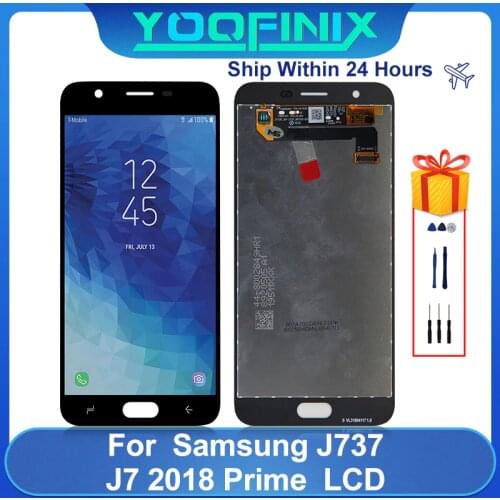 Original For Samsung Galaxy J7 2018 LCD J737V SM-J737P J737U J737 Display LCD Touch Screen Digitizer Display Replacement Parts