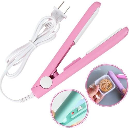 Handheld Mini Electric Heat Sealing Machine Food Snack Sealer Capper Portable Bag Clips Seal Packing Plastic Impulse Sealer