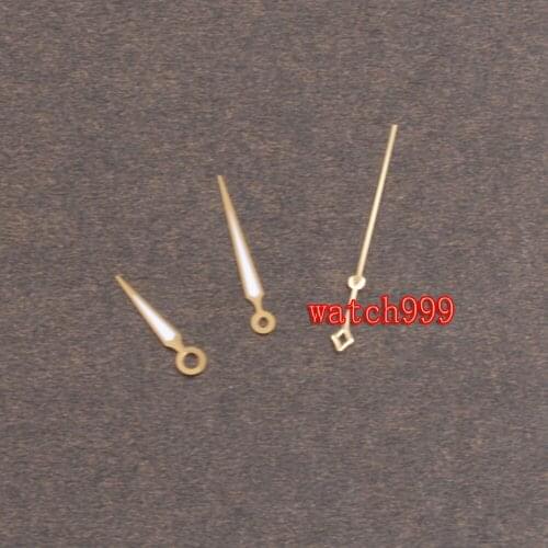 Yellow White Center Gold Edge Watch Hands Suitable For Miyota 8205 8215 DG2813