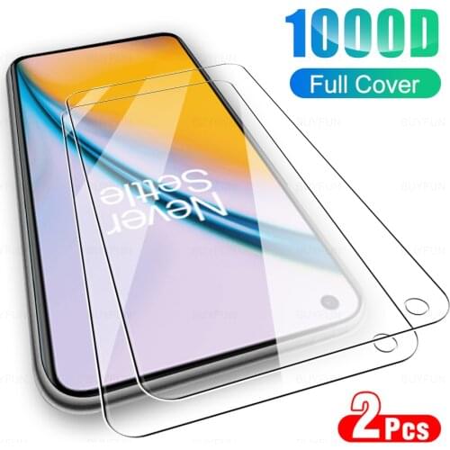 2PCS Clear Tempered Glass For OnePlus Nord 2 5G Protective Glass For 1+Nord2 5G One Plus Nord CE N10 N200 5G N100 Screen HD Film