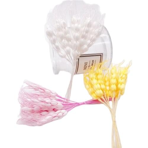 10pcs 15cm Small Foam Wheat Lifelike Bright Color Artificial Flowers Bouquet For Party Wedding Home Decoration Handmade Craft