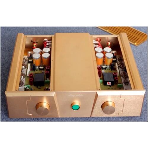 99.9% Copy FM Acoustics FM300A Classic Power Amplifier Gold Edition 150W+150W