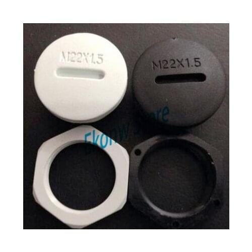 Freel Shipping M12-M32 Nylon Waterproof chock plug include nut