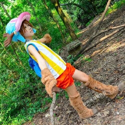 One Piece Tony Tony Chopper Cosplay Costume Anime one piece Chopper Cosplay Full Set tops+gloves+pants+foot covers