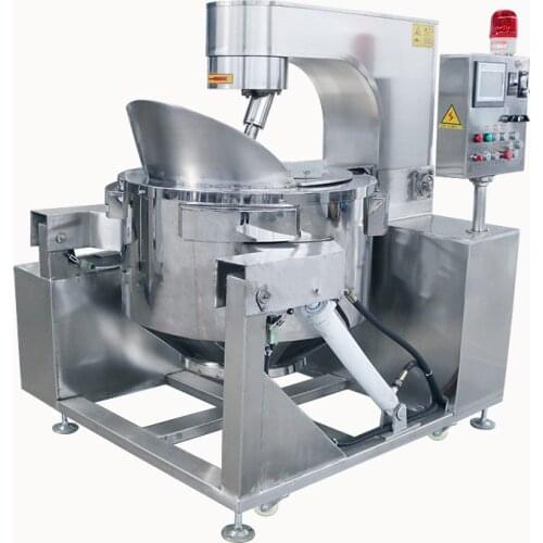 Commercial electromagnetic popcorn machine automatic large popcorn machine LZJX-01B stainless steel popcorn machine 380V 2.2kw