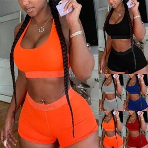 Two Piece Set Sporting Running Breathable 2 Piece Pants Sets Womens Outfits Summer Sport Clothes Plus Size Short Set