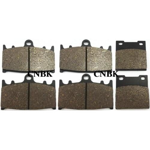 FL+FR+R Brake Pad Set fit SUZUKI 750 GSX-R Y / K1-3 GSXR 750 GSXR750 2001 2002 2000 - 2003