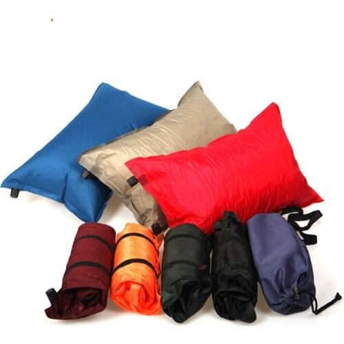 Outdoor camping automatic inflatable pillow travel sleeping tent bed Portable hiking
