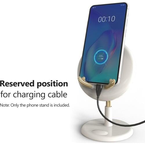 Multifunctional Lazy Phone Stand Cartoon Pattern Phone Holder for Live Stream/Online Course studio photo photography accessories