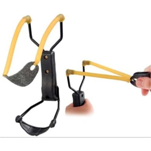 New folding wrist slingshot shooting slingshot high speed hunting support bow outdoor hunting slingshot catapult