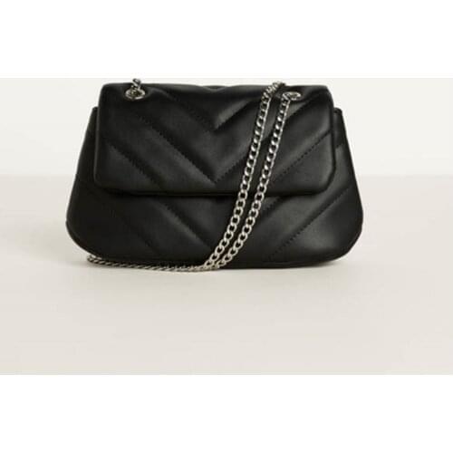 Luxury Brand Female Square Bag 2020 Fashion New High Quality PU Leather Womens Designer Handbag Lock Shoulder Messenger Bag