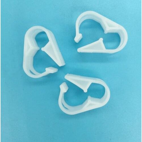 30PCS Ink hose connector Ink pipe plastic clip clamp for Mutoh Mimaki Allwin Human inkjet printer tubing clamp clip adapter