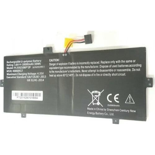 Sronering Battery Original 10000 MAh MPL3592106P for MEDION AKOYA E2228T / MX 5876 Tablet PC
