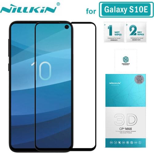Tempered Glass for Samsung Galaxy S8 S9 S10 S20 Plus Nillkin 3D CP+Max Screen Protector for Samsung S10E Glass