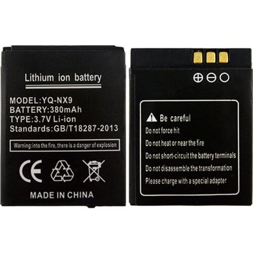 OCTelect YQ-NX9 battery for DZ09 smart watch 380mAh Long standby battery for smart watch