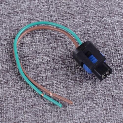 DWCX 15.8 cm Plastic Engine Coolant Temperature Sensor Connector Wire Fit for GM DELPHI 12162193