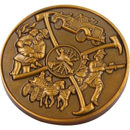Hot Sell Cheap Carved Custom Metal Coin with 3D Logo for Souvenir Coin Home Decor Replica Coins Gold Antique Collectible