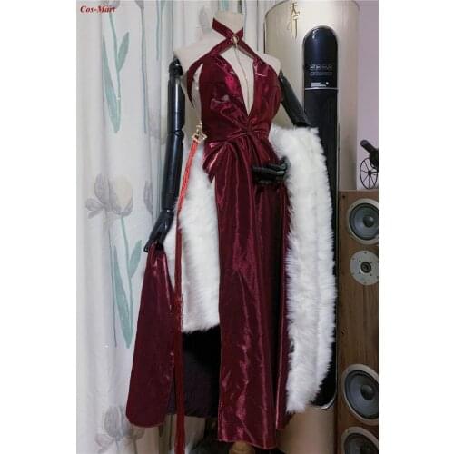 Girls Frontline OTS-14 Cosplay Costume Feast Sonata Fashion Red Fourth Anniversary Dress Role Play Clothing Custom-Make
