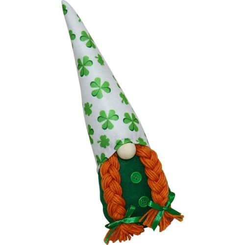 Doll Shamrock Faceless Doll Festival Ornament Home Party Decor For St. PatrickS Day ​For Gift