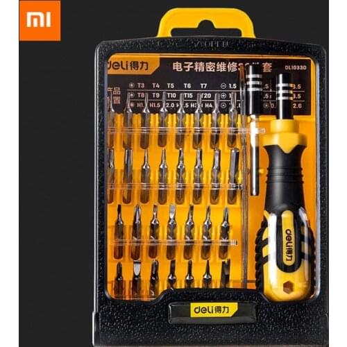 Xiaomi Mijia Repair Kit 33 In One Function Screwdriver Multi-function Hardware Electrician Repair Tool Small Screwdriver Home