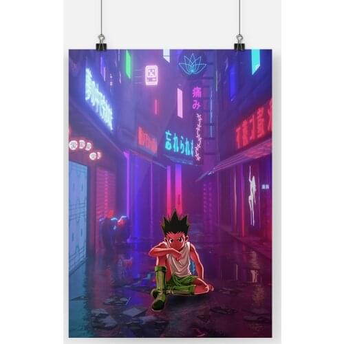 Gon Freecss anime HxH aesthetic canvas painting decor wall art pictures bedroom study home living room decoration prints poster