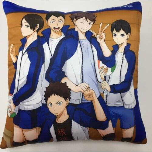 New Haikyuu!! Oikawa Tooru Anime two side Pillowcases Hugging Pillow Cushion Case Cover Cosplay Gift 235