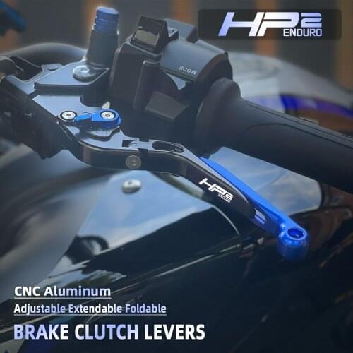 Motorcycle handbrake Adjustable Brake Clutch Levers xtendable Foldable Handle HP2 Enduro FOR BMW HP2 Enduro 2005 2006 2007 2008