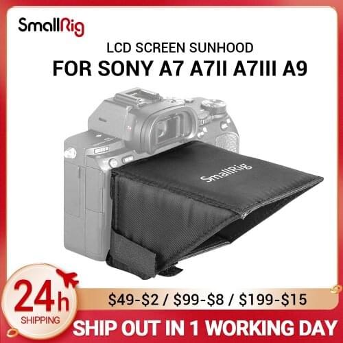 SmallRig A7M3 LCD Screen Sunhood for Sony A7 A7II A7III A9 Series Cameras Sun Shade 2215