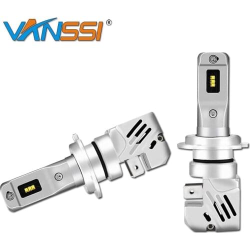 VANSSI H7 LED Headlight Bulbs All-in-One Conversion Kit Headlamp Replace Original Halogen Low Beam Head Light 6000K White