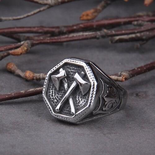 Vikings Jewelry Punk Rings