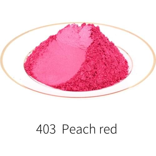 Pearl Powder Coating Natural Mineral Mica Dust Type403 Pearlized Pigment DIY Dye Colorant 10/50g for Soap Eye Shadow Cars Crafts