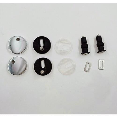 Toilet Screw 1 Pair Single Slot Universal Stainless Steel Household Products Tools Accessories Toilet Seat Hinge