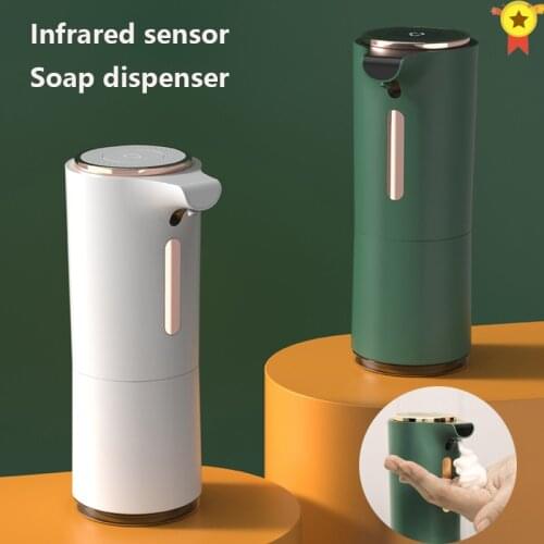 250ML Intelligent Automatic Liquid Soap Dispenser Induction Foaming Hand Washing Device For Kitchen Bathroom Hand Washer Smart