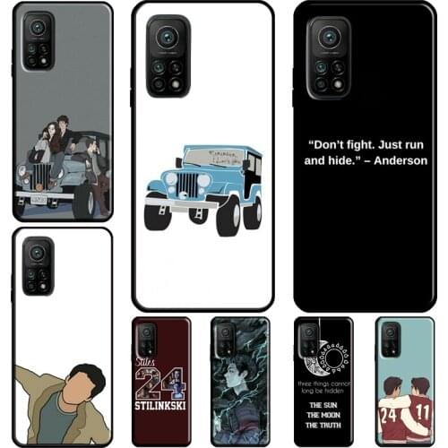 Dylan O'Brien Teen Wolf quotes Back Cover For POCO F3 M3 POCO X3 Pro Case For Xiaomi Mi 11 Lite Note 10 Mi 9T 10T Pro